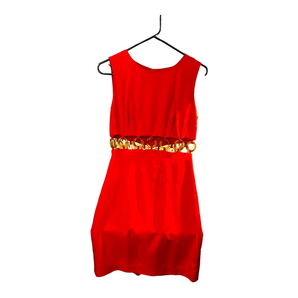 Super Cute Peek-a-Boo Mini Dress